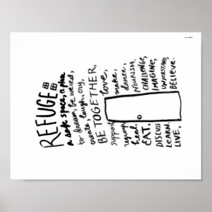 Refuge / Refugee Poster