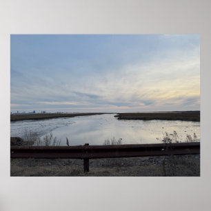 Refuge Waterscape Photo Poster