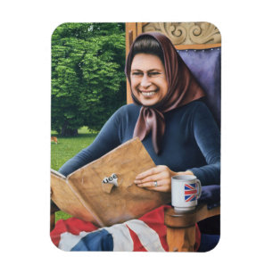 Refugee from England 1975 Magnet