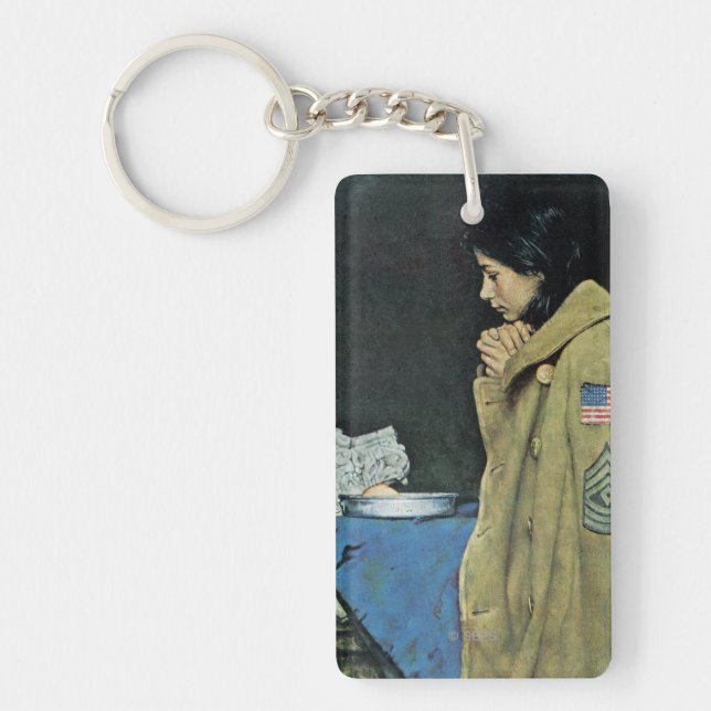 Refugee Thanksgiving Key Ring (Front)