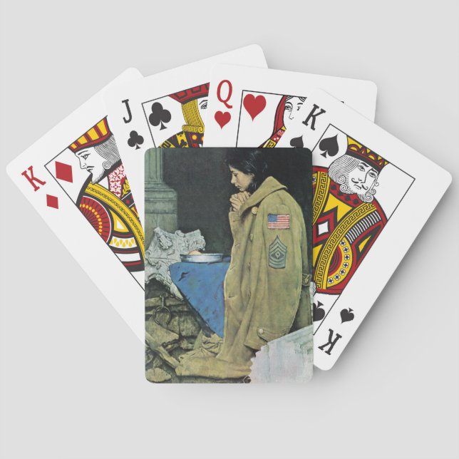 Refugee Thanksgiving Playing Cards (Back)