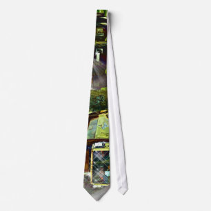 REFUSE LORRY GARBAGE TRUCK DRIVERS Fashion Tie