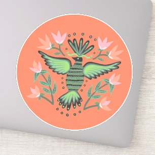 Regal Bird and Flowers CUSTOM