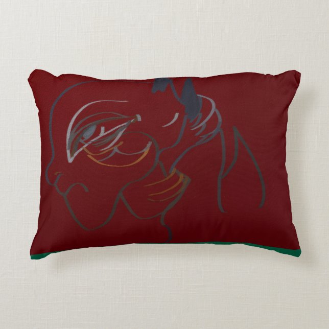 Regal Bird  Decorative Cushion (Front)