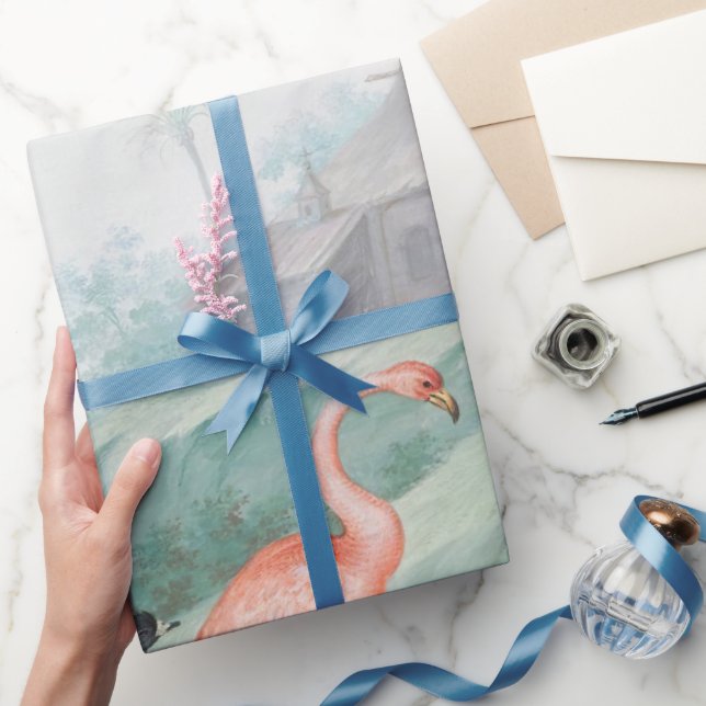 Regal Bird Landscape Wrapping Paper (Gifting)