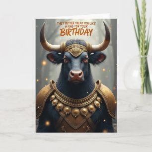 Regal Birthday Armoured Creature Card