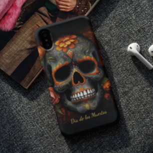Regal Bloom Sugar Skull, custom Case-Mate iPhone Case