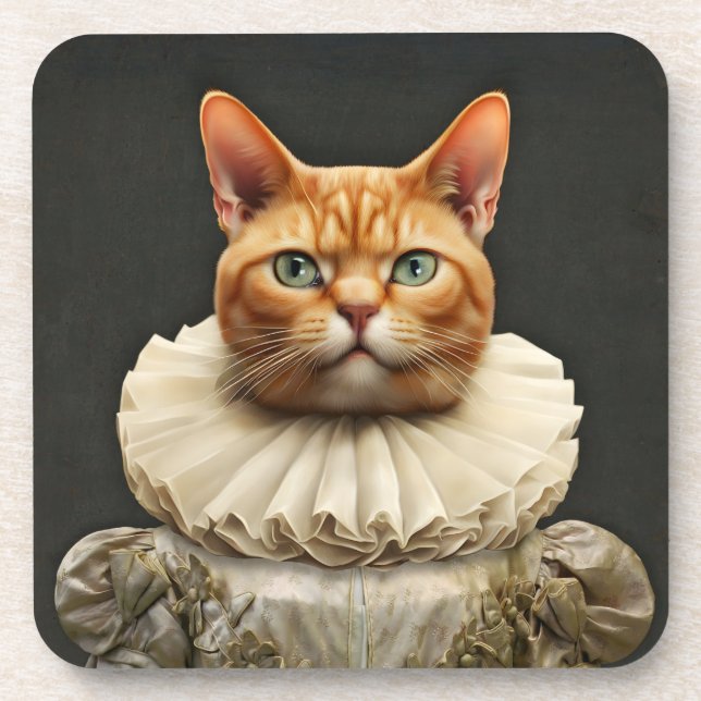 Regal Cat Coaster (Front)