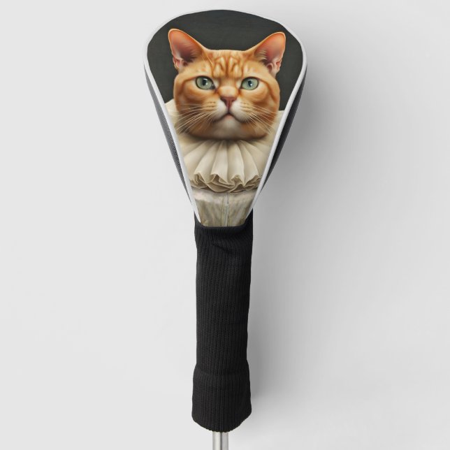 Regal Cat Golf Head Cover (Front)