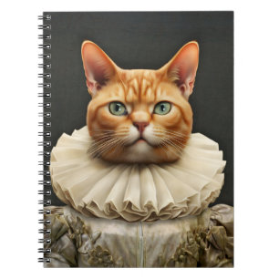 Regal Cat Notebook