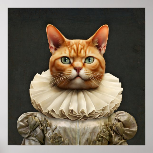 Regal Cat Poster (Front)