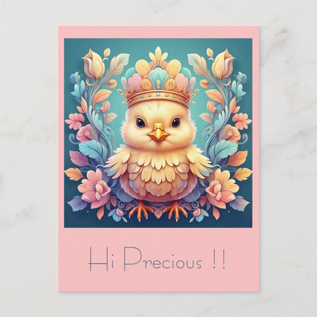 " REGAL CHICK " POSTCARD (Front)