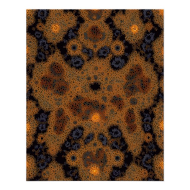 Regal Choco Fractal Design Poster (Front)