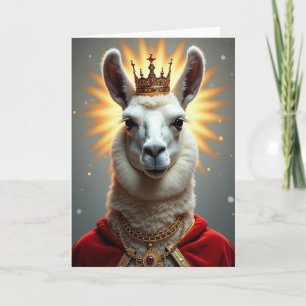 Regal Creature Birthday Card