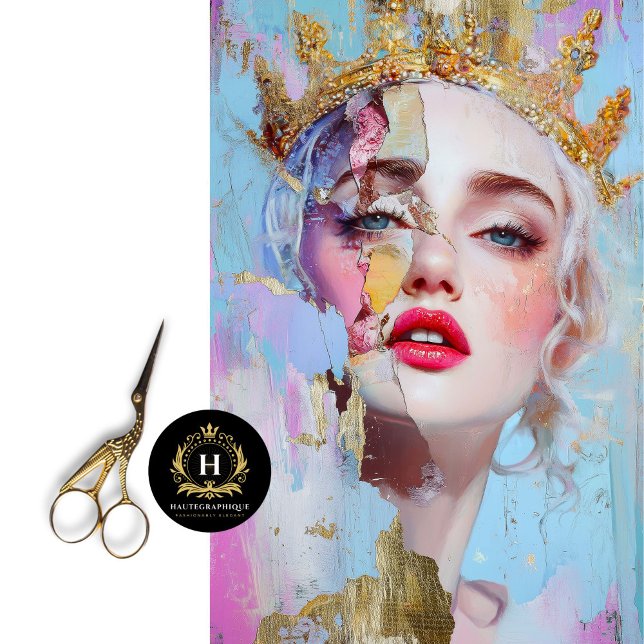 Regal Crown Furniture Makeover Decoupage  Tissue Paper (Creator Uploaded)