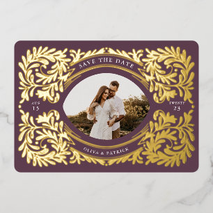 Regal Embellished Save The Date Photo Frame