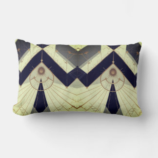 Regal Geometry Throw Cotton Lumbar Cushion
