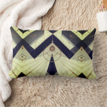 Regal Geometry Throw Outdoors Lumbar Cushion