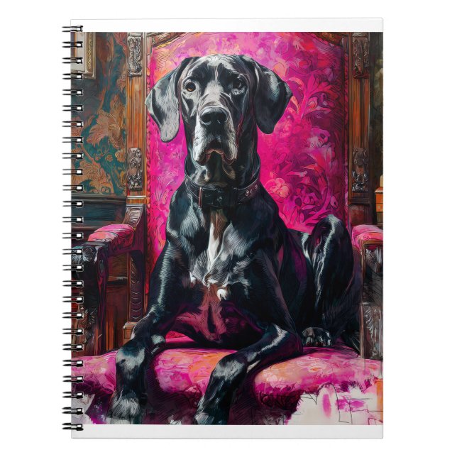 Regal Great Dane Notebook (Front)