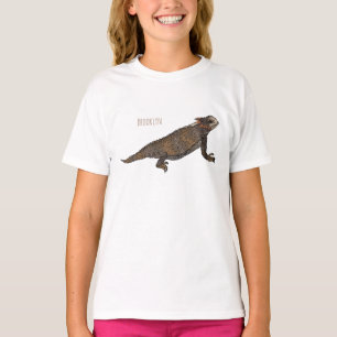 Regal horned lizard cartoon illustration T-Shirt