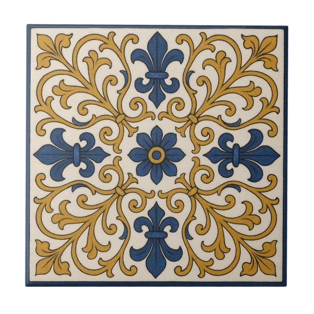 Regal Italianate Style Tile (Front)