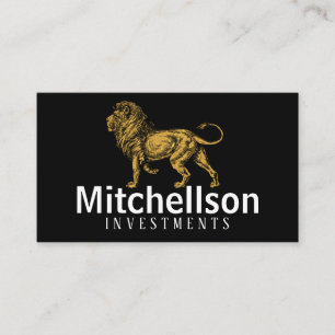 Regal Lion Business Card