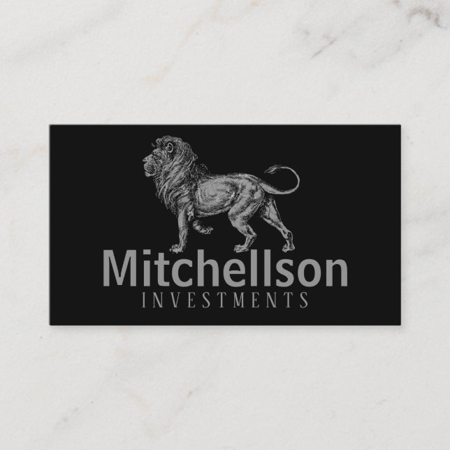 Regal Lion II Business Card (Front)