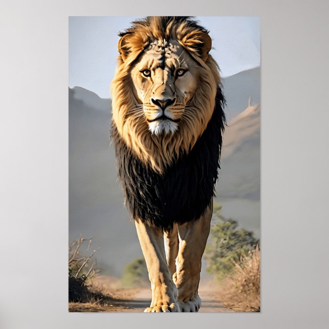 Regal Lion: King of the Savanna Poster (Front)