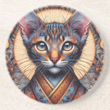 Regal Mythic ornate fantasy feline