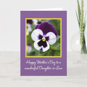 Regal Purple Blossom Card