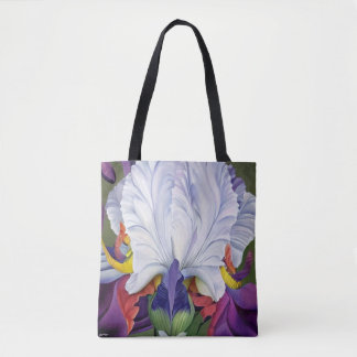 Regal Purple Iris Tote Bag