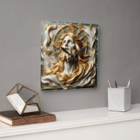 Regal Reverence Jesus In Gold