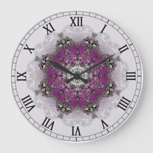 Regal Shades Kaleidoscope Clock