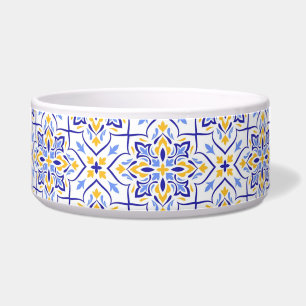 Regal Symphony Blue and Gold Luxury Mediterranean