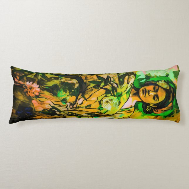 Regal Woman  Body Cushion (Front)