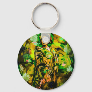 Regal Woman  Key Ring