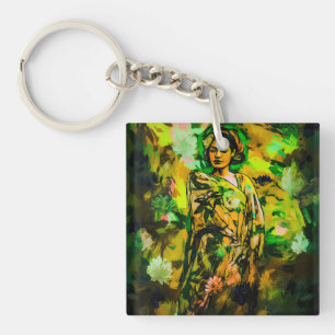 Regal Woman Key Ring