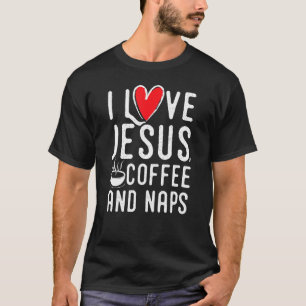 Regalo Cristiano Espanol Jesus Y Cafecito Spanish  T-Shirt