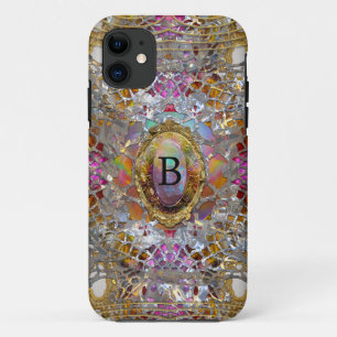 Regardez Cool kaléidoscope  Protective Monogram Case-Mate iPhone Case