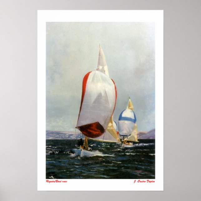 Regata/Boat race Poster (Front)