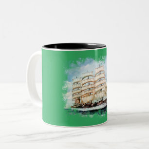 Regata Cutty Sark Two-Tone Coffee Mug
