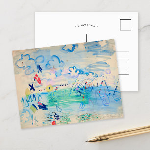 Régates à Cowes   Raoul Dufy Postcard