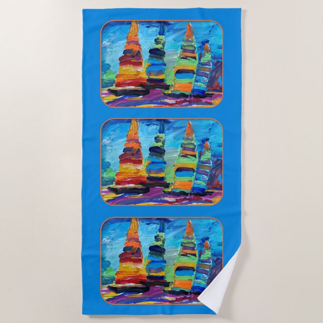 Regatta "Art by Kids" Beach Towel (Front)