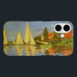 Regatta at Argenteuil by Claude Monet iPhone 16 Case<br><div class="desc">Regatta at Argenteuil (1872) by Claude Monet is a vintage impressionism fine art nautical painting. You can see the reflection of the sailboats in the lake water. A maritime seascape with a yacht or boat race on a sunny summer season day. About the artist: Claude Monet (1840-1926) was a founder...</div>