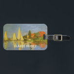Regatta at Argenteuil by Claude Monet Luggage Tag<br><div class="desc">Regatta at Argenteuil (1872) by Claude Monet is a vintage impressionism fine art nautical painting. You can see the reflection of the sailboats in the lake water. A maritime seascape with a yacht or boat race on a sunny summer season day. About the artist: Claude Monet (1840-1926) was a founder...</div>