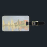 Regatta at Argenteuil by Claude Monet Luggage Tag<br><div class="desc">Regatta at Argenteuil (1872) by Claude Monet is a vintage impressionism fine art nautical painting. You can see the reflection of the sailboats in the lake water. A maritime seascape with a yacht or boat race on a sunny summer season day. About the artist: Claude Monet (1840-1926) was a founder...</div>