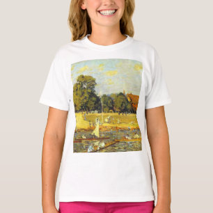 Regatta at Hampton Court Alfred Sisley Poster T-Shirt