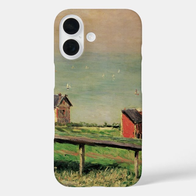 Regatta at Villerville by Gustave Caillebotte Case-Mate iPhone Case (Back)