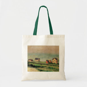 Regatta at Villerville by Gustave Caillebotte Tote Bag