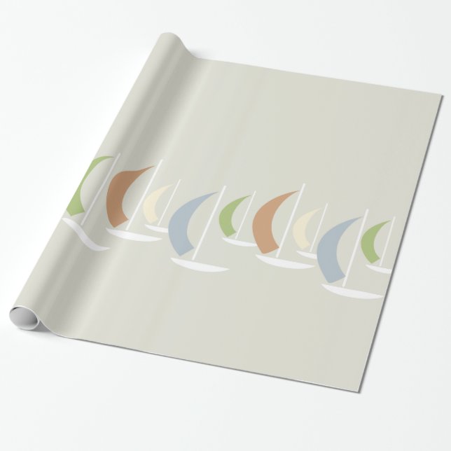 Regatta gift wrap (Unrolled)